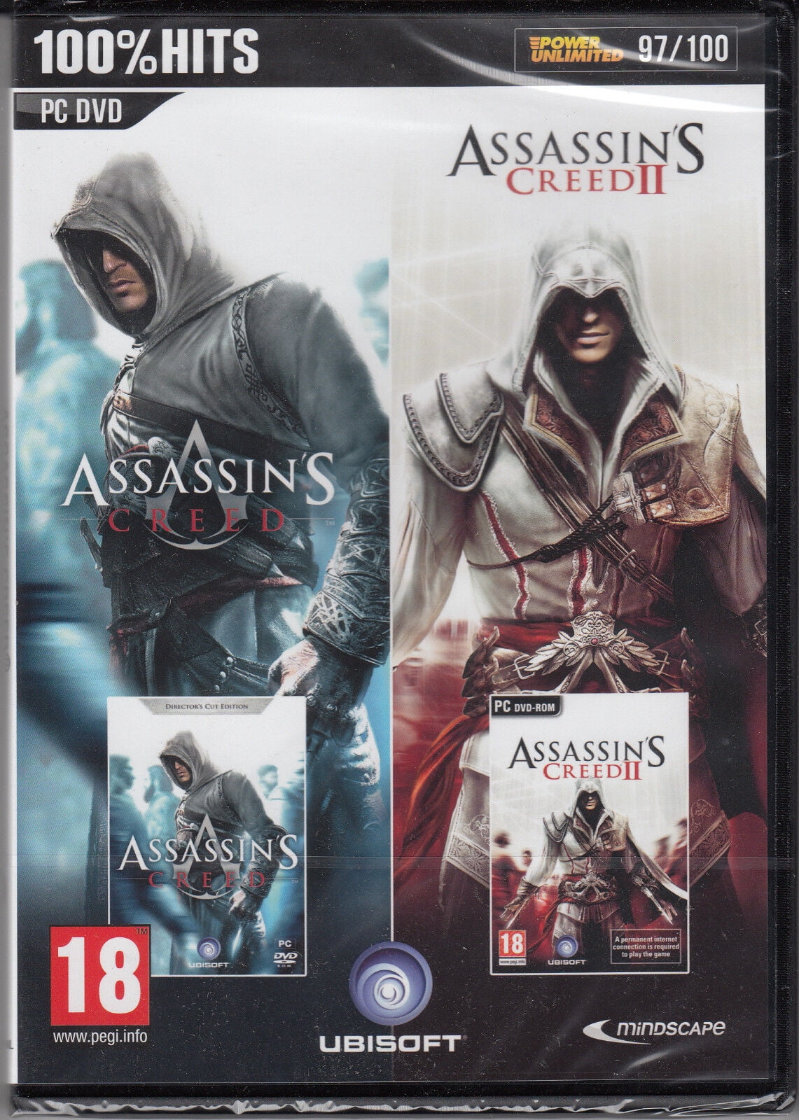 Assassin's Creed I & II PC Collection Double Pack Brand New Sealed ...