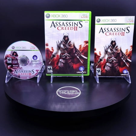 Assassin s Creed II Action & Adventure Video Game for Microsoft Xbox 360 Parental Controls 1 Count