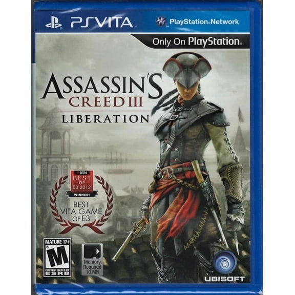 Assassin''s Creed III Liberation PSV (Brand New Factory Sealed US Version) PlayS