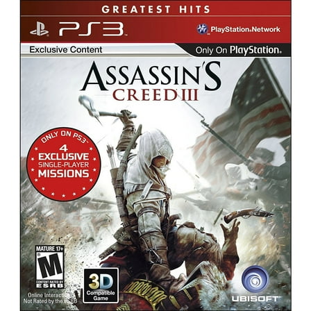 Assassin's Creed III 3 (Playstation 3)