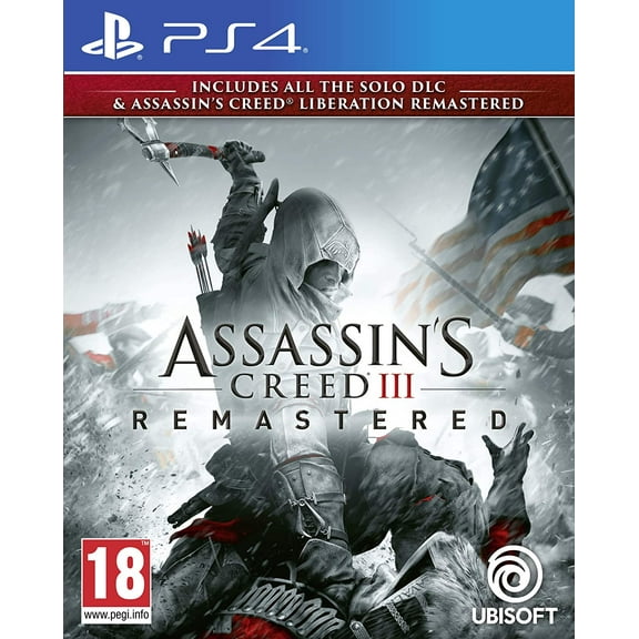 Assassin's Creed III Remastered & Liberation Remastered (PS4 - Playstation 4) 1775, the American Colonies are about to revolt