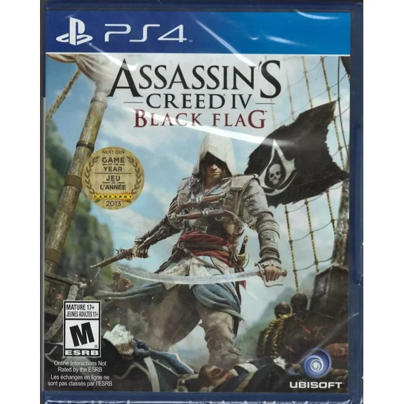Assassin''s Creed IV: Black Flag PS4 (Brand New Factory Sealed US Version) PlayS