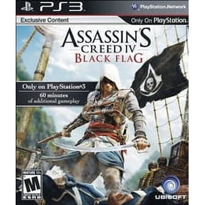 Pre-Owned Assassin's Creed IV Black Flag, by Ubisoft, for PlayStation 3, Action & Adventure, 1 Offline Player