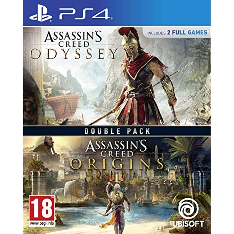 Assassin's Creed Origins + Odyssey Double Pack (PS4) PlayStation 4