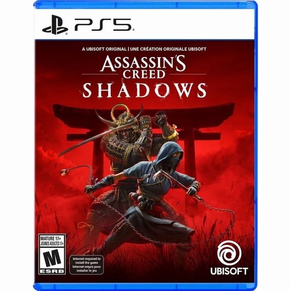 Open Box Assassin's Creed Shadows PS5 PlayStation 5 Standard Edition New Physical Disc