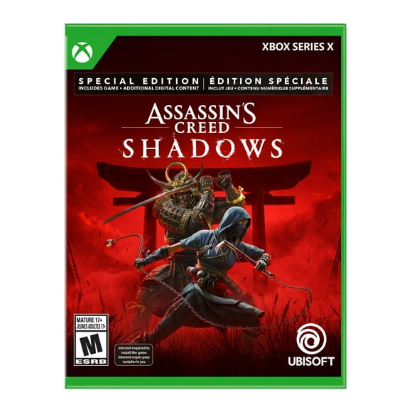 Assassin's Creed Shadows Walmart Exclusive, Xbox Series X