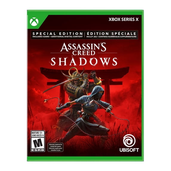 Assassin's Creed Shadows Walmart Exclusive, Xbox Series X