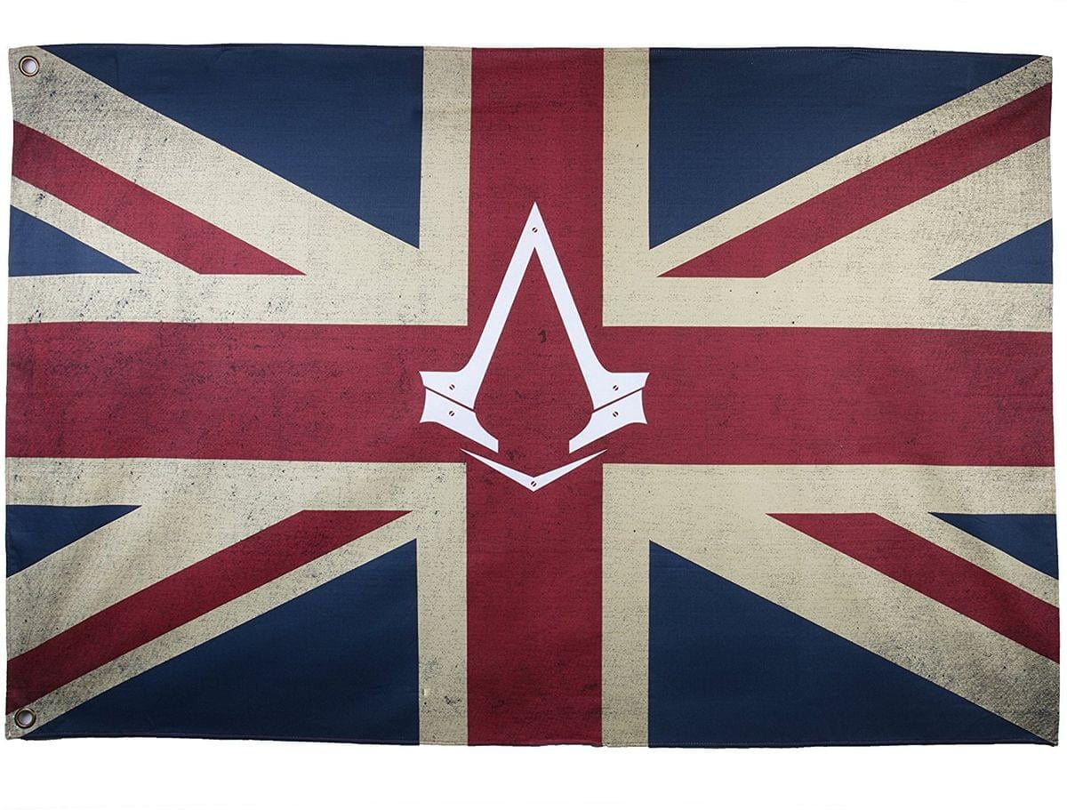 Assassin's Creed Union Jack Polyester Canvas Flag