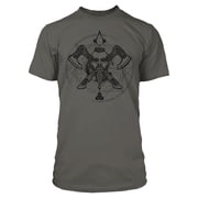 Assassins Creed Valhalla Leader of the Pack Mens Gamer Graphic T-Shirt Medium, Charcoal
