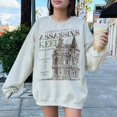thumbnail image 1 of Assassin's Keep Sweatshirt | Throne Of Glass Merch Aelin Galathynius Terrasen Licensed SJM Merch ACOTAR Crescent City Manon Blackbeak Gift, 1 of 2