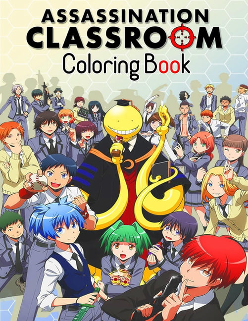 Assassination classroom manga coloring, started anime recently, pretty lit  : r/manga