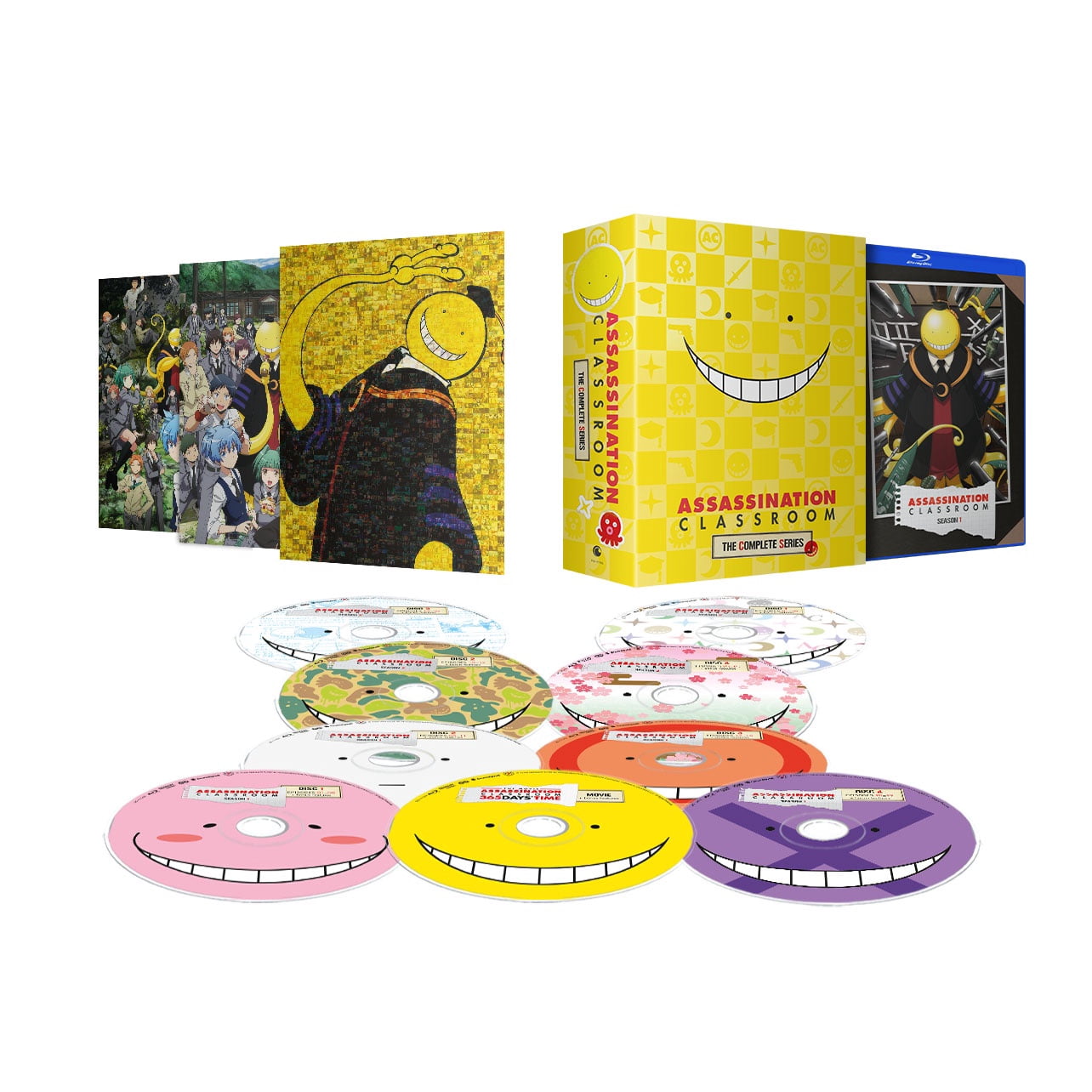 Assassination Classroom The Complete Series Limited Edition Blu