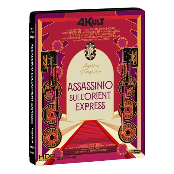 Assassinio Sull'Orient Express (1974) 4Kult (Bd 4K + Bd Hd) (4K Ultra HD) Albert Finney