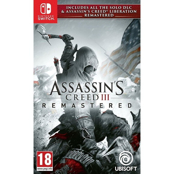 Assassins Creed III Remastered All DLCs & Liberation Nintendo Switch Brand New 3