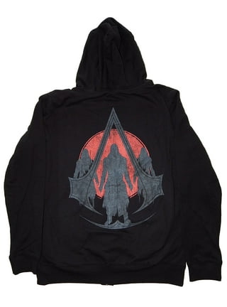 Assassins half zipper hoodie deals