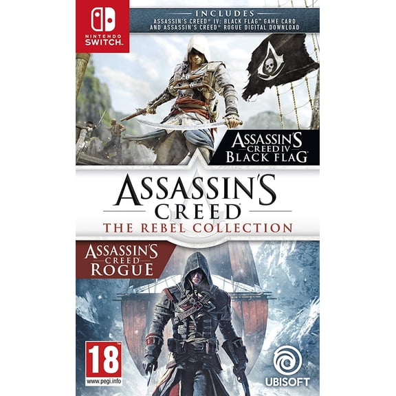 Assassin's Creed The Rebel Collection (Nintendo Switch) Sail into the Golden Age of Piracy