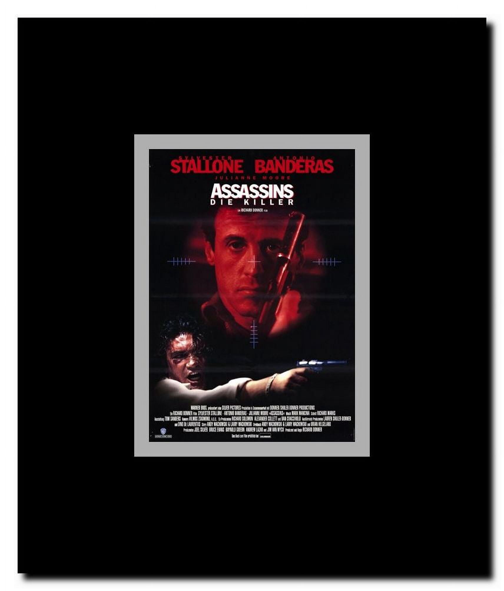 Assassins Framed Movie Poster