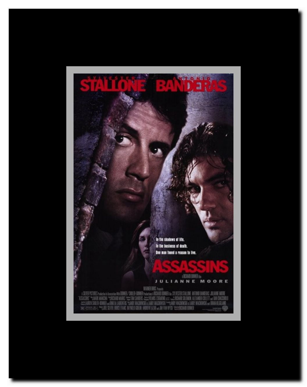 Assassins Framed Movie Poster