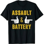 Assault & Battery Tshirt for Gym Lovers & Bodybuilder