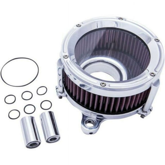 Assault Charge High-Flow Air Cleaner - Chrome