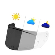 Photochromic Visor for LS2 Assault, Stream, Rapid, Storm, FF320, FF328, FF353, FF800 Helmet