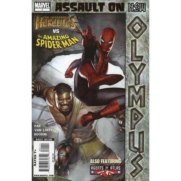 Assault on New Olympus Prologue #1 VF ; Marvel Comic Book