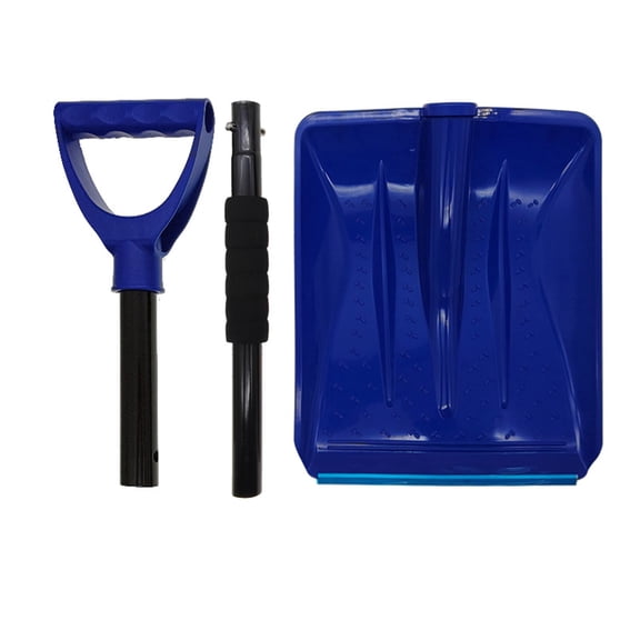 Assemblable Snow Shovel for Car,D Shaped Handle Snow Removal Tool,for Removing Snow From Cars, Gardens, or Camping Using An Assemblage Snow Shovel with D Shaped Handle,Hecnuo