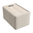 thumbnail image 1 of Assemble Modular Side Table with Charging Station in Oat Fabric, 1 of 8