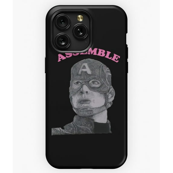 Assemble Superheroes Comic Quote G5851 Phone Case for iPhone17 16 15 14 13 12 11 Pro Max