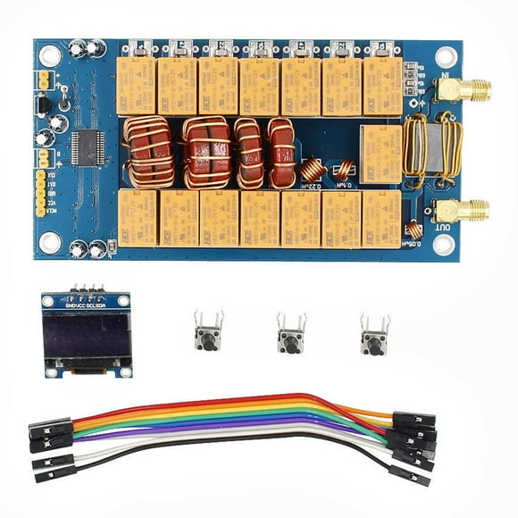 Assembled ATU-100 1.8-50MHz Automatic Antenna Tuner by N7DDC 7x7 Mini 100W Open Source Automatic Antenna Tuner Chip sold