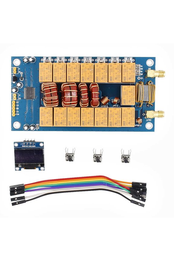 Assembled ATU-100 1.8-50MHz Automatic Tuner by N7DDC 7x7 100W Open Source Automatic Tuner Chip sold