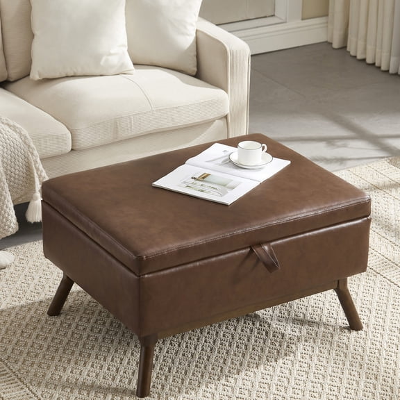 Assembled Coffee Table Bench, Space-Saving / Ideal for Entryway, Extra Seating
