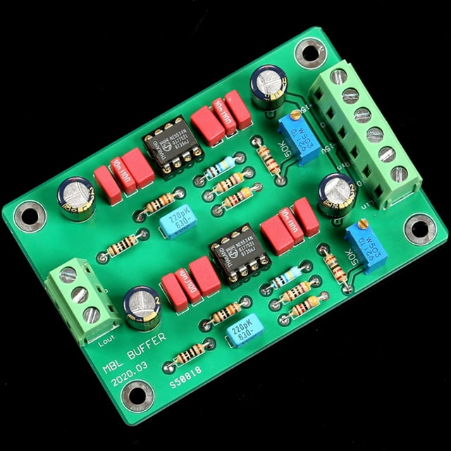 Assembled Core Dual Channel NE5534 OPA Buffer Board HIFI MBL6010D