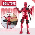 thumbnail image 1 of Assembled Titan T-13 Action Figures Set Dummy 13 Robot Action Figure Collectors Desktop Decorations 5.3", 1 of 4