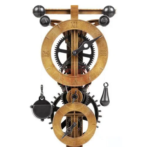 Assembling Model Kit, Da Vinci Science Series 18150 Clock, Glue-Free Movable