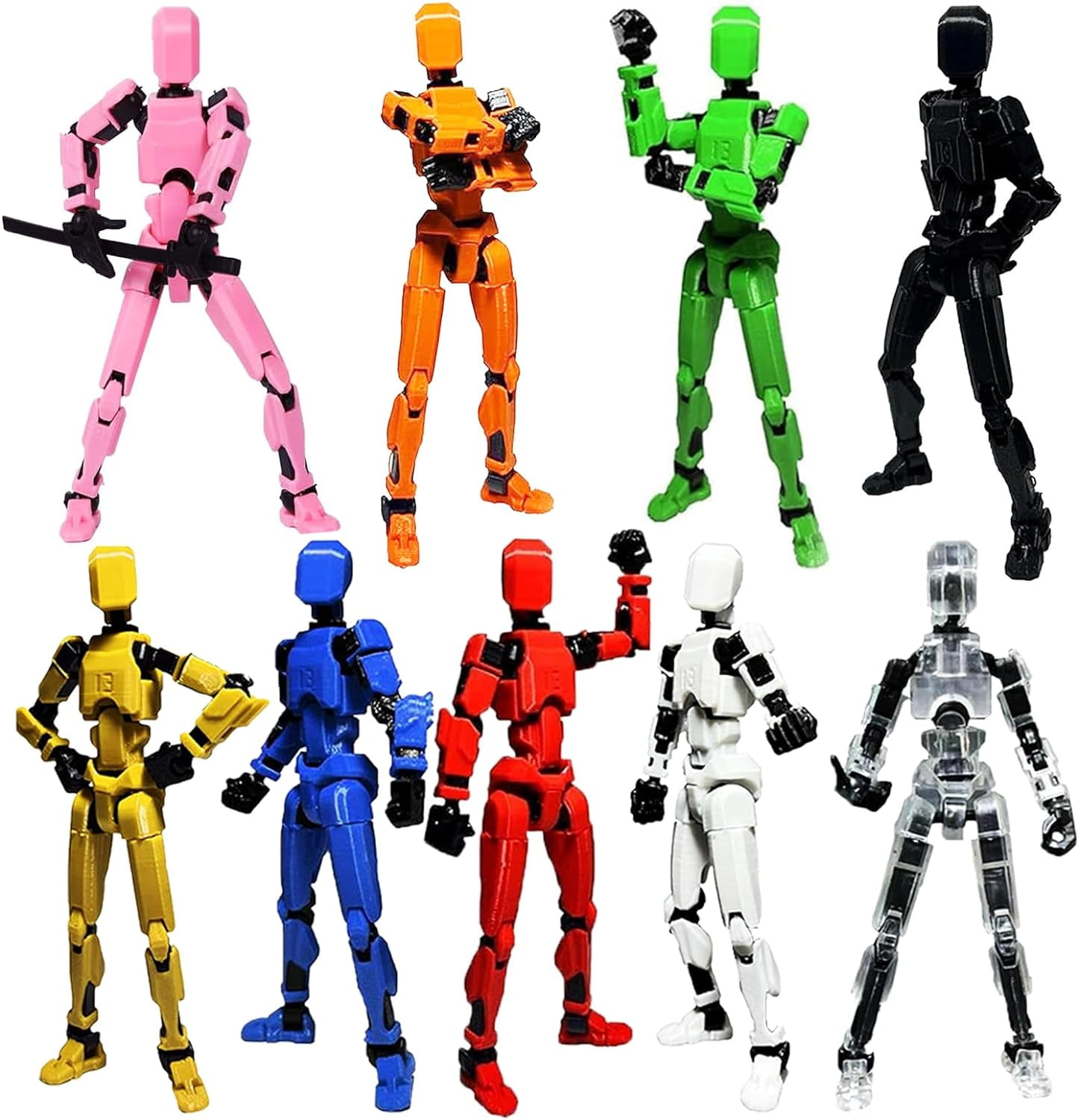 Assembly Completed2024 New T13 Action Figure Set,Nova 13 Action Figure