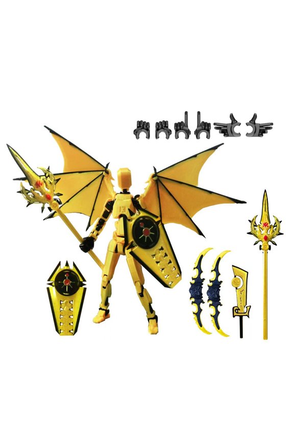 Assembly Completed 2025 Upgrade Titan 13 Action Figure,Robot 13 Action Figures,3D Printed Multi Jointed Movable,Nova 13 Action Figure Set,Desk Decoration,Creative Gifts (color)