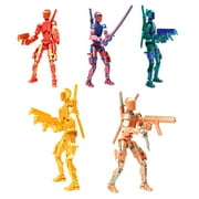 Assembly Completed T13 Action Figure,Full Body Mechanical Robot Movable Toy,For Collectors Desktop Decorations,Creative Newyears Christmas Gifts