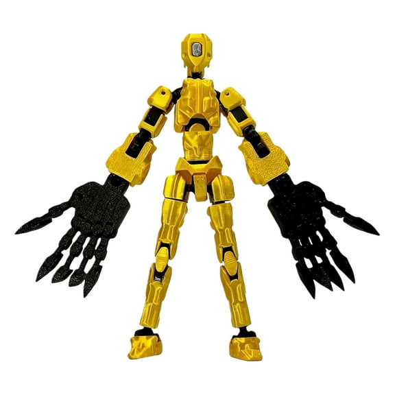 (Assembly Completed) T13 Action Figure Set, 3D Printed Toys Robo 13 Action Figure,Dummy 13 Titan 13 Action Figure