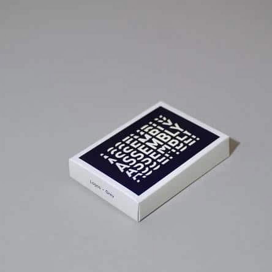Assembly Grey Logos Playing Cards by Eliot Slevin