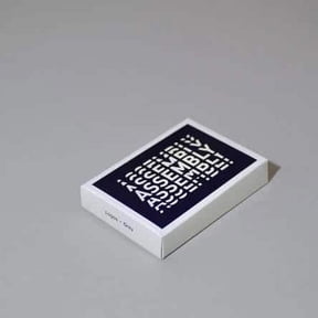 Assembly Grey Logos Playing Cards by Eliot Slevin