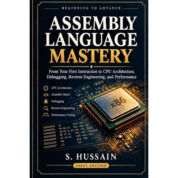 Assembly Language Mastery: Beginning to Advance: From Your First Instruction to CPU Architecture, Debugging, Reverse Eng, (Paperback)