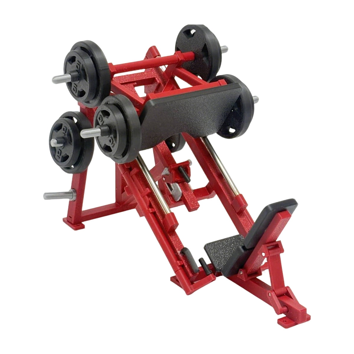 Assembly Mini Leg Press Machine Model Set, Realistic Miniature Gym ...