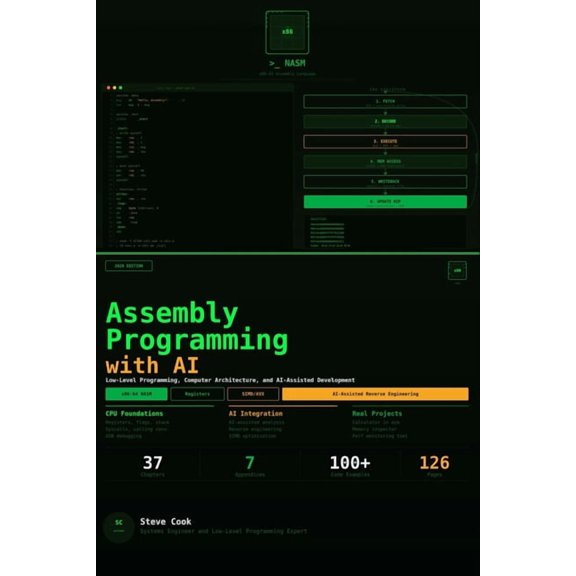 Assembly Programming with AI: A Complete Beginner's Guide to Low-Level Programming, Computer Architecture, and AI-Assist, (Paperback)