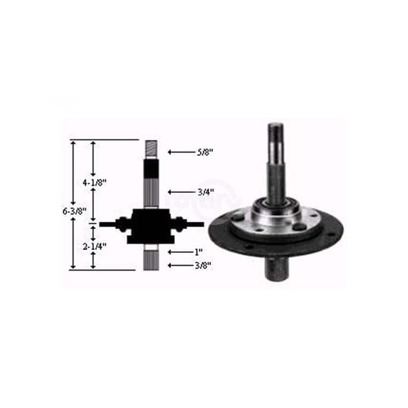 Assembly Spindle Long Mtd