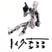 Assembly T13 3D Printed Dummy Robot Action Figure | Multi-Articular,Upgraded Tight Joints,Collectors Desktop ornament dynamic modeling