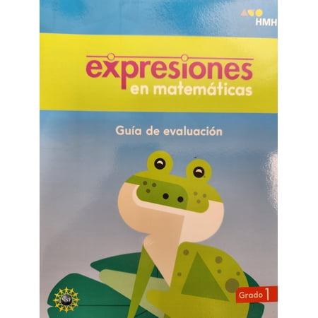Math Expressions Spanish Assessment Guide BlackLine Master with Answer Key Grade 1