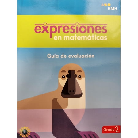 Math Expressions Spanish Assessment Guide BlackLine Master with Answer Key Grade 2