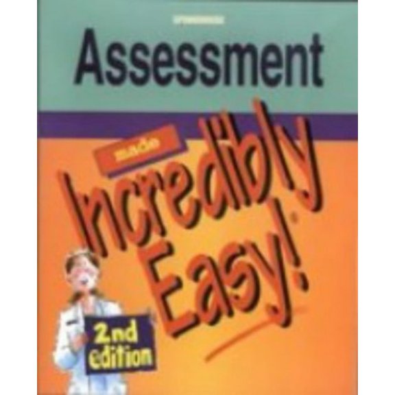 Pre-Owned Assessment Made Incredibly Easy (Made Incredibly Easy) (Paperback) 1582551332 9781582551333