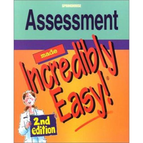 Pre-Owned Assessment Made Incredibly Easy (Made Incredibly Easy) (Paperback) 1582551332 9781582551333